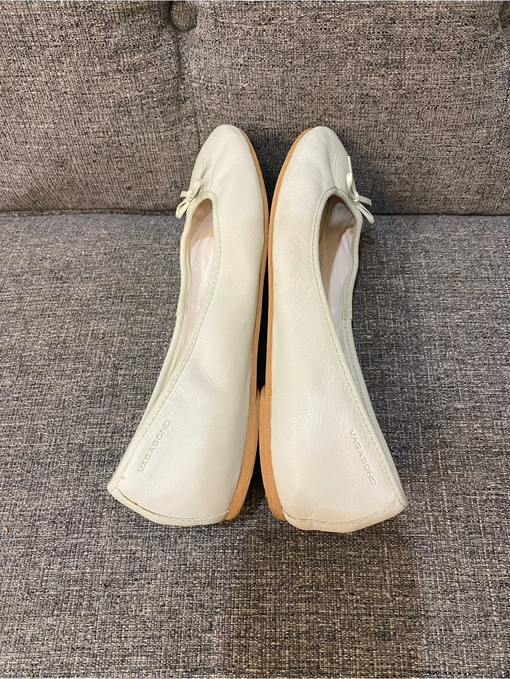 Vagabond Mint Leather Ballet Flats Women’s Size 38